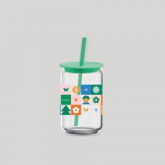 เซตของขวัญ แก้วน้ำ JOYFUL PERSONAL GLASS 650 ML – OUTDOOR FUN